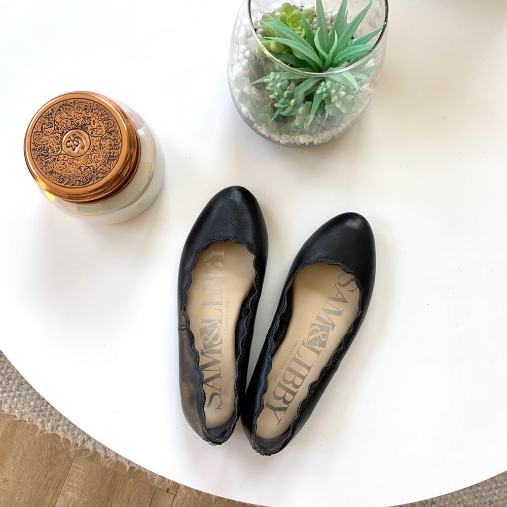 Sam & Libby Scalloped Flats